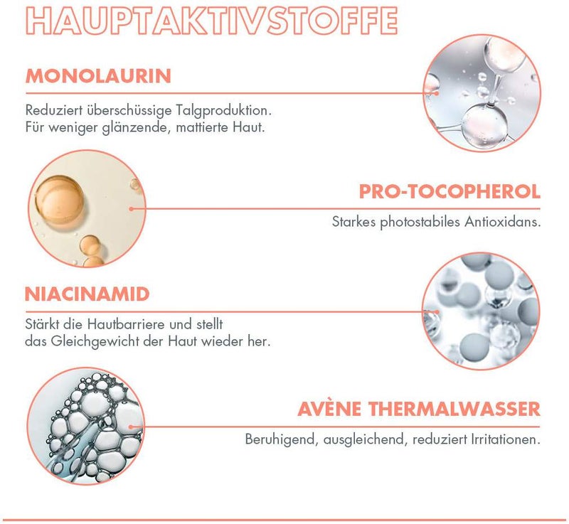 Avene Cleanance mattierendes Aqua-Gel für unreine Haut 50 ml