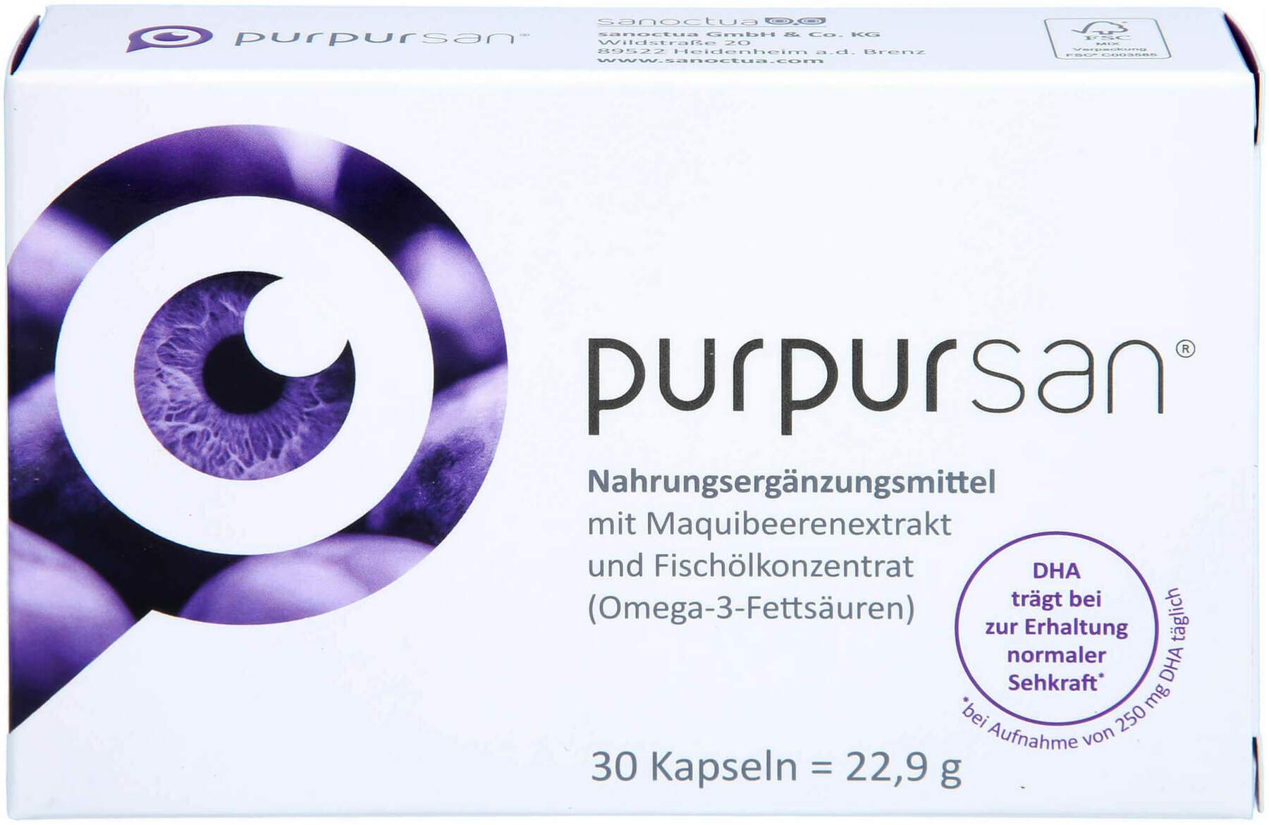Purpursan 30 Weichkapseln