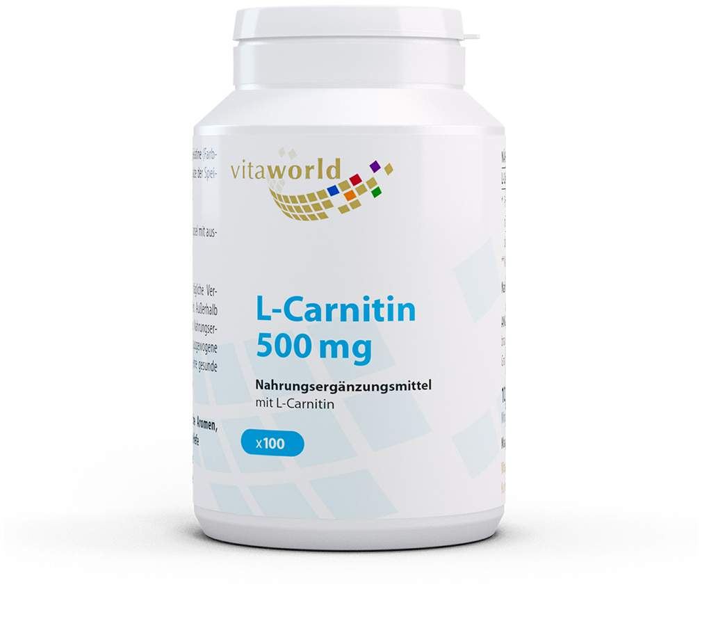 L - Carnitin 500 mg 100 Kapseln