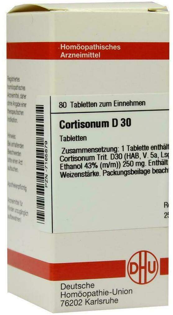 Dhu Cortisonum D30 Tabletten