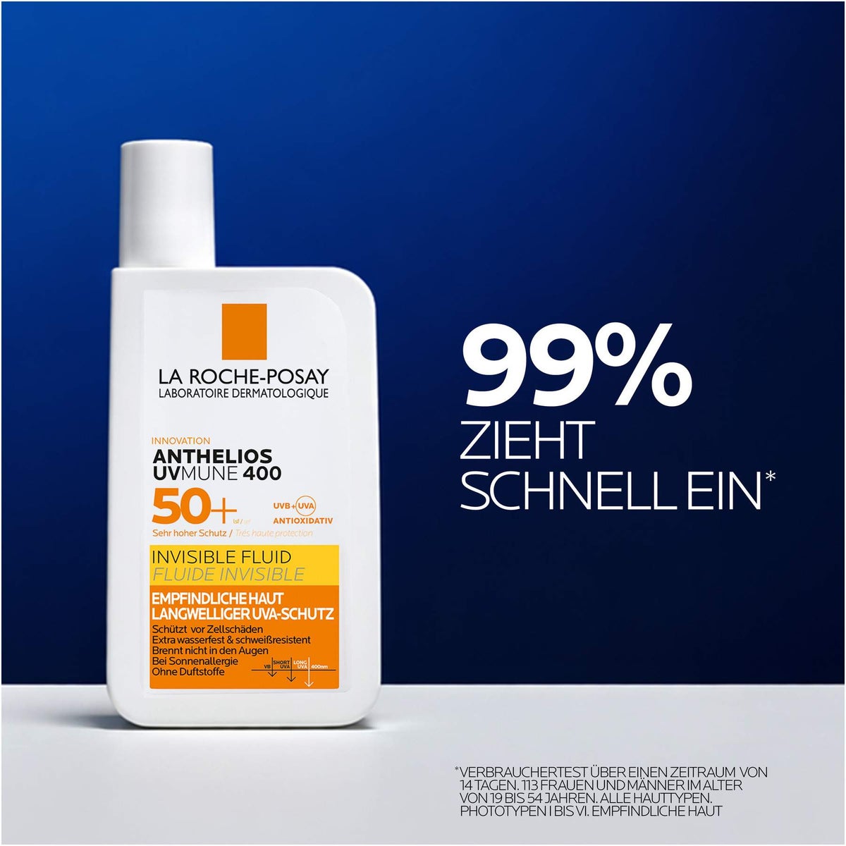 La Roche Posay Anthelios Invisible UVMune 400 LSF 50+ 50 ml Fluid