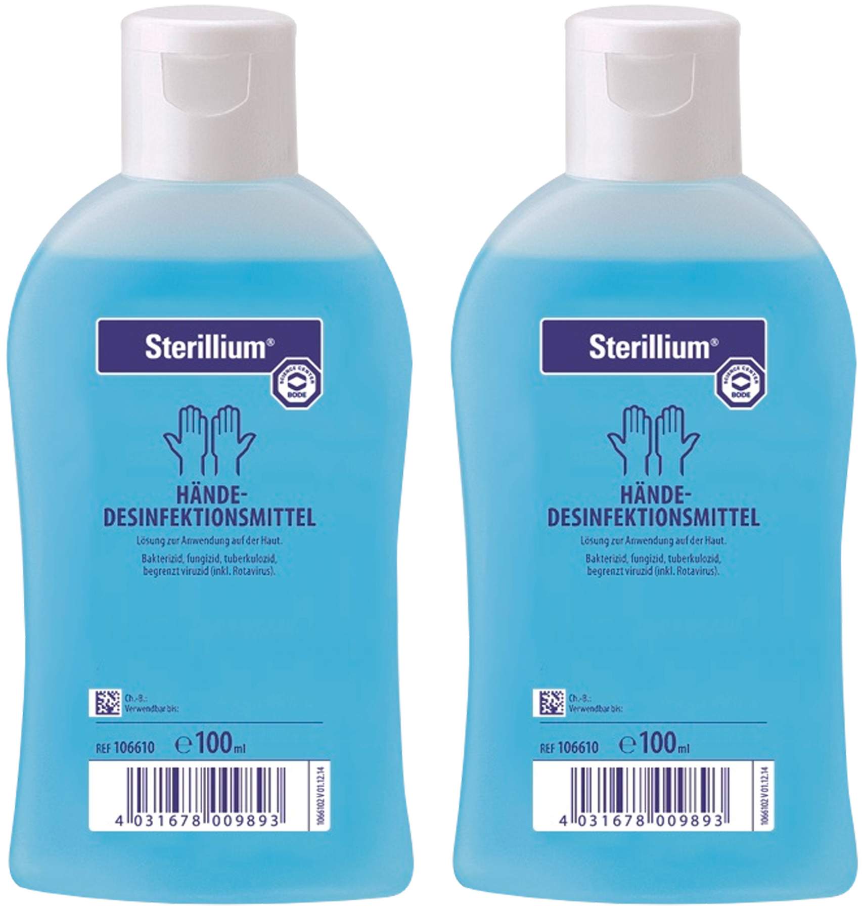 Sparset Sterillium 2 x 100 ml