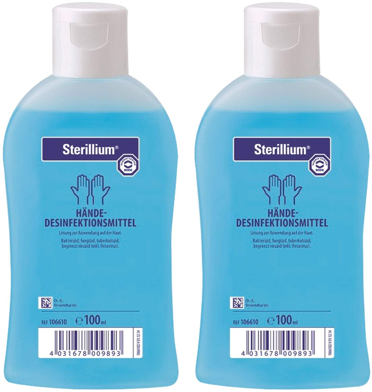 Sparset Sterillium 2 x 100 ml