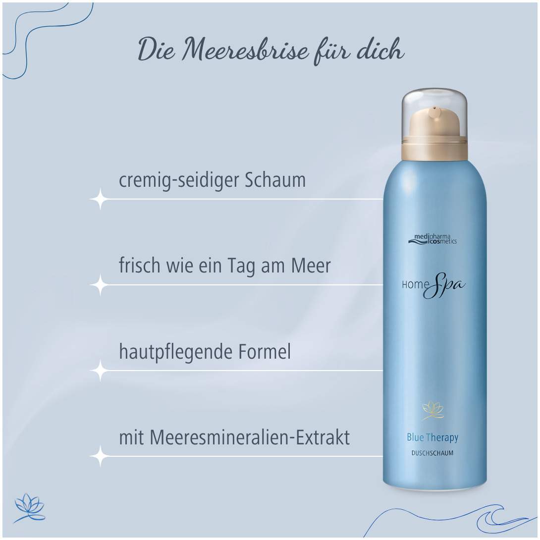 medipharma cosmetics Home Spa Blue Therapy Duschschaum 200 ml
