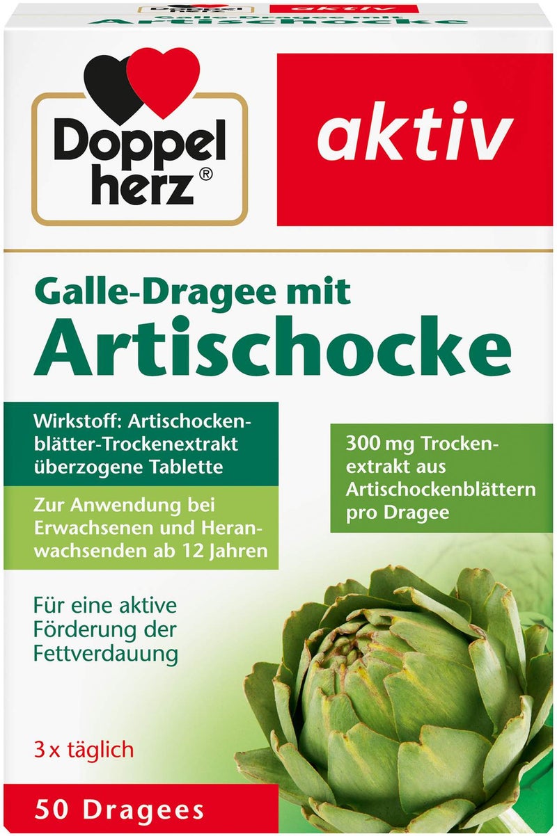Doppelherz Aktiv Galle Artischocke 50 Tabletten