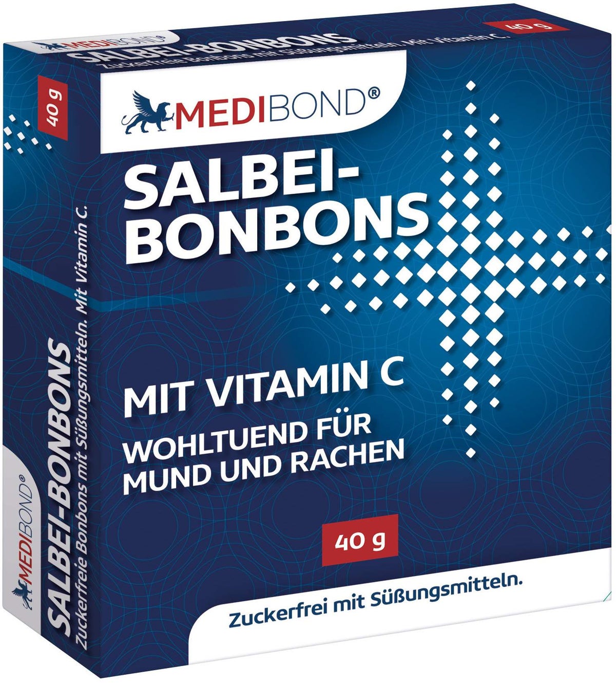 Salbei Bonbons zuckerfrei Medibond 40 g