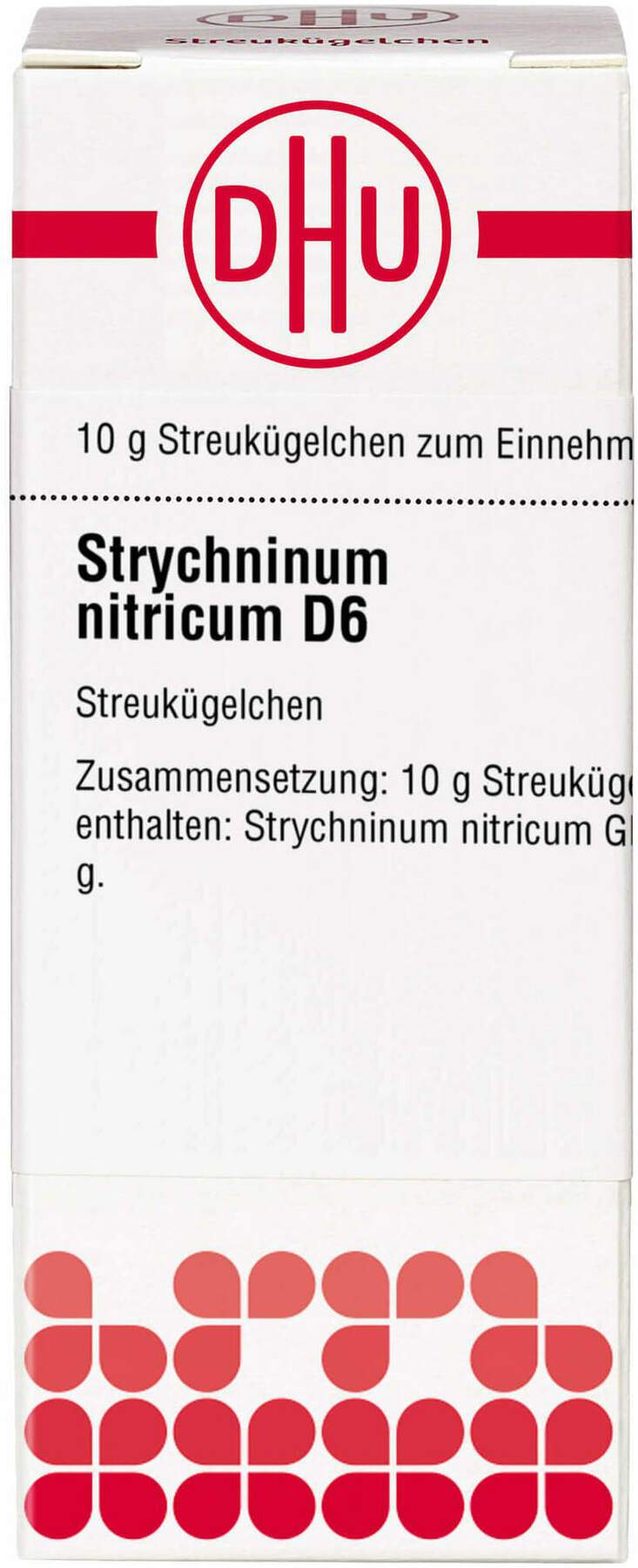 Dhu Strychninum Nitricum D6 Globuli 10 G