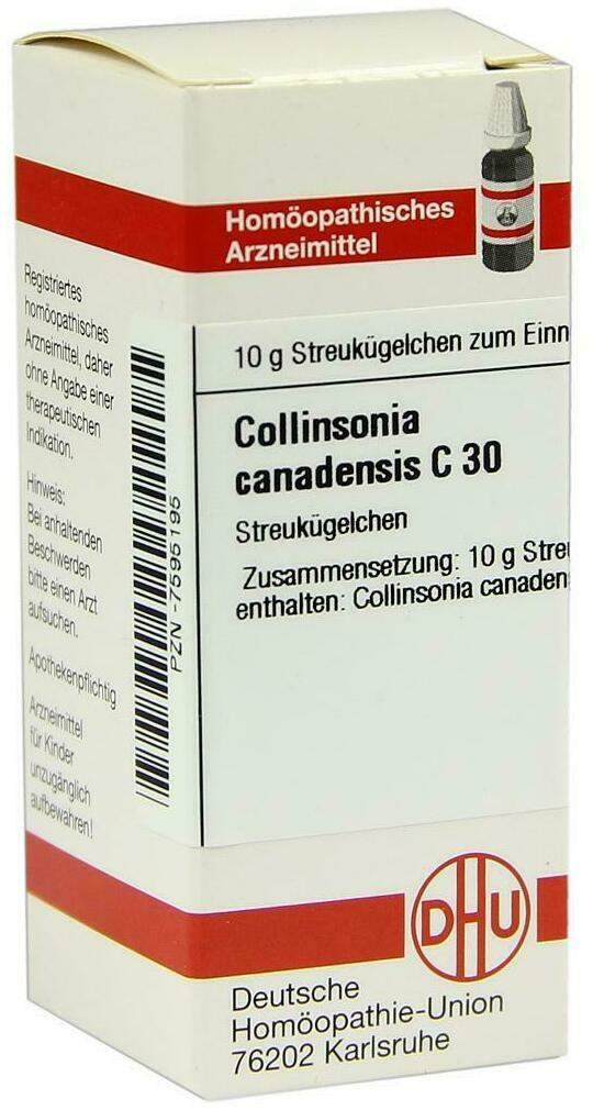 Dhu Collinsonia Canadensis C30 10 G Globuli