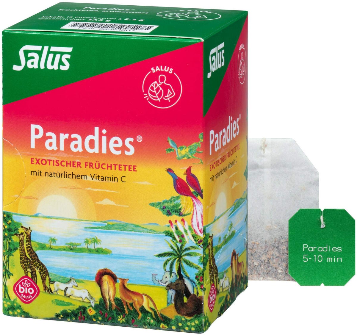 Paradies Vitamin C Früchtetee Beutel Salus
