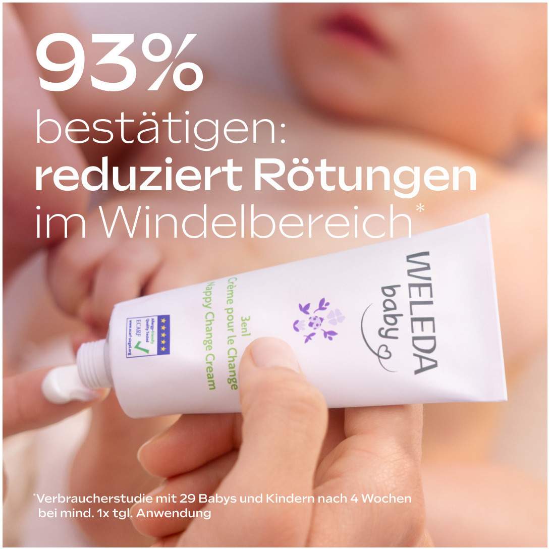 Weleda Baby 3 in 1 Wundschutzcreme weiße Malve 75 g Creme