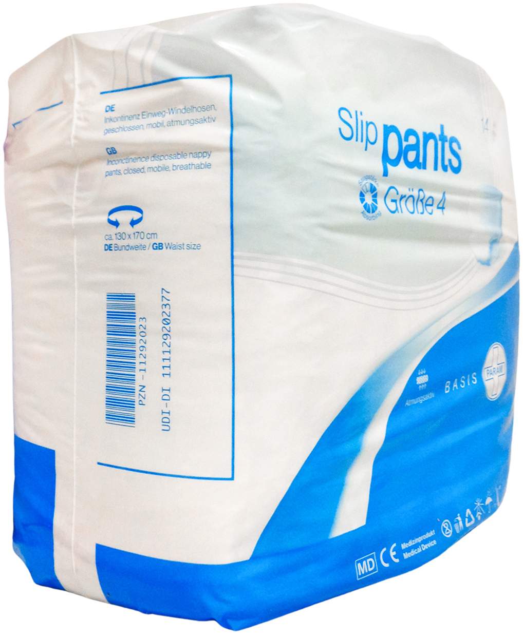 Param Slip Pants Basis Gr.4 14 Stück