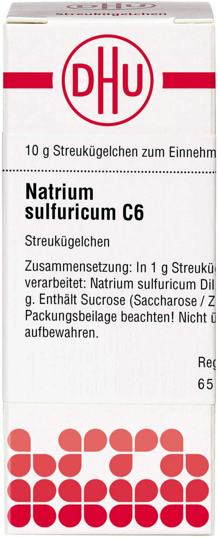 Dhu Natrium Sulfuricum C6 Globuli 10 G