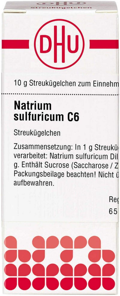 Dhu Natrium Sulfuricum C6 Globuli 10 G