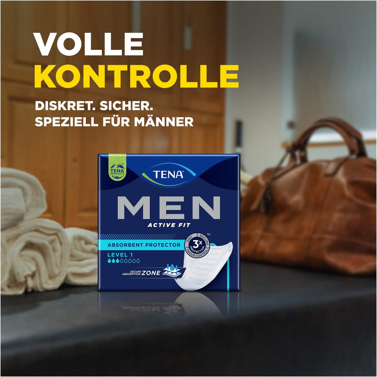 Tena Men Active Fit Level 1 Inkontinenz Einlagen 24 Stück