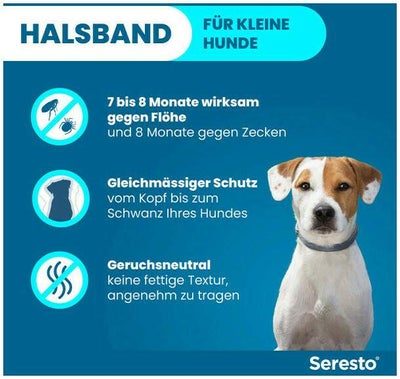 Seresto Halsband für kleine Hunde 1 Stück