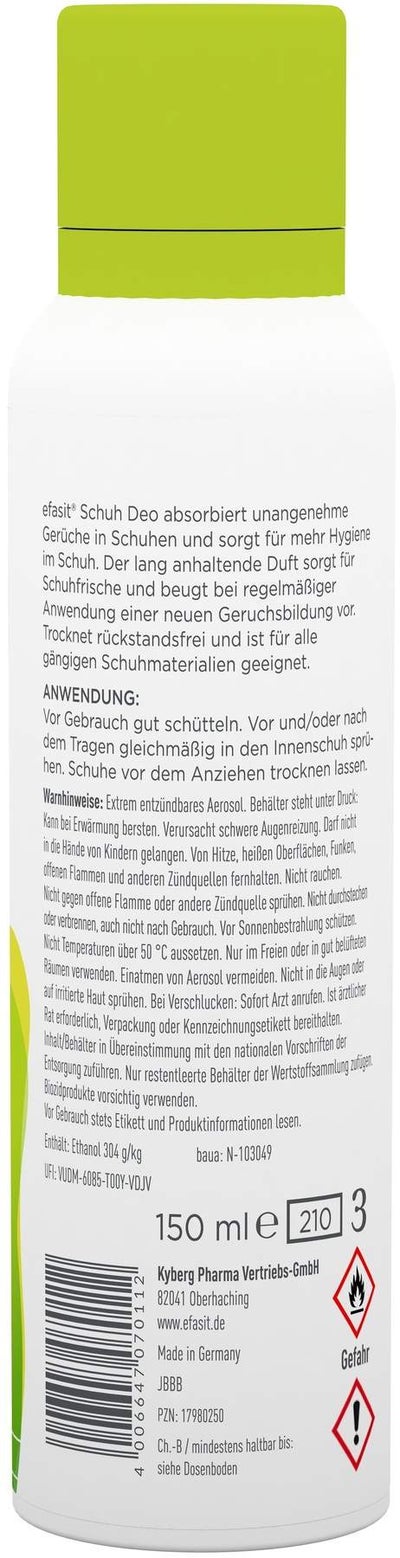 Efasit Schuh Deo Spray 150 ml