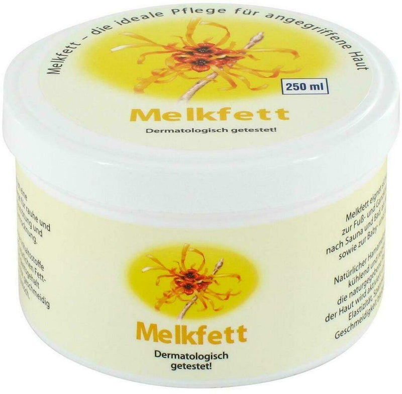 Melkfett Mit Hamamelis und Zink 250 ml Salbe