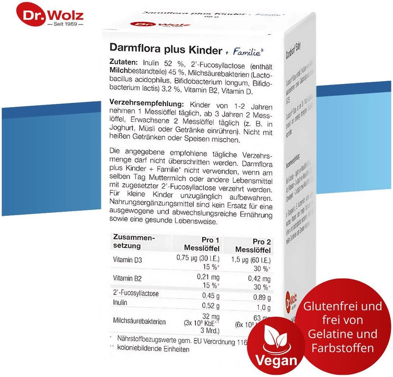 Darmflora Plus Kinder + Familie 68 G Pulver