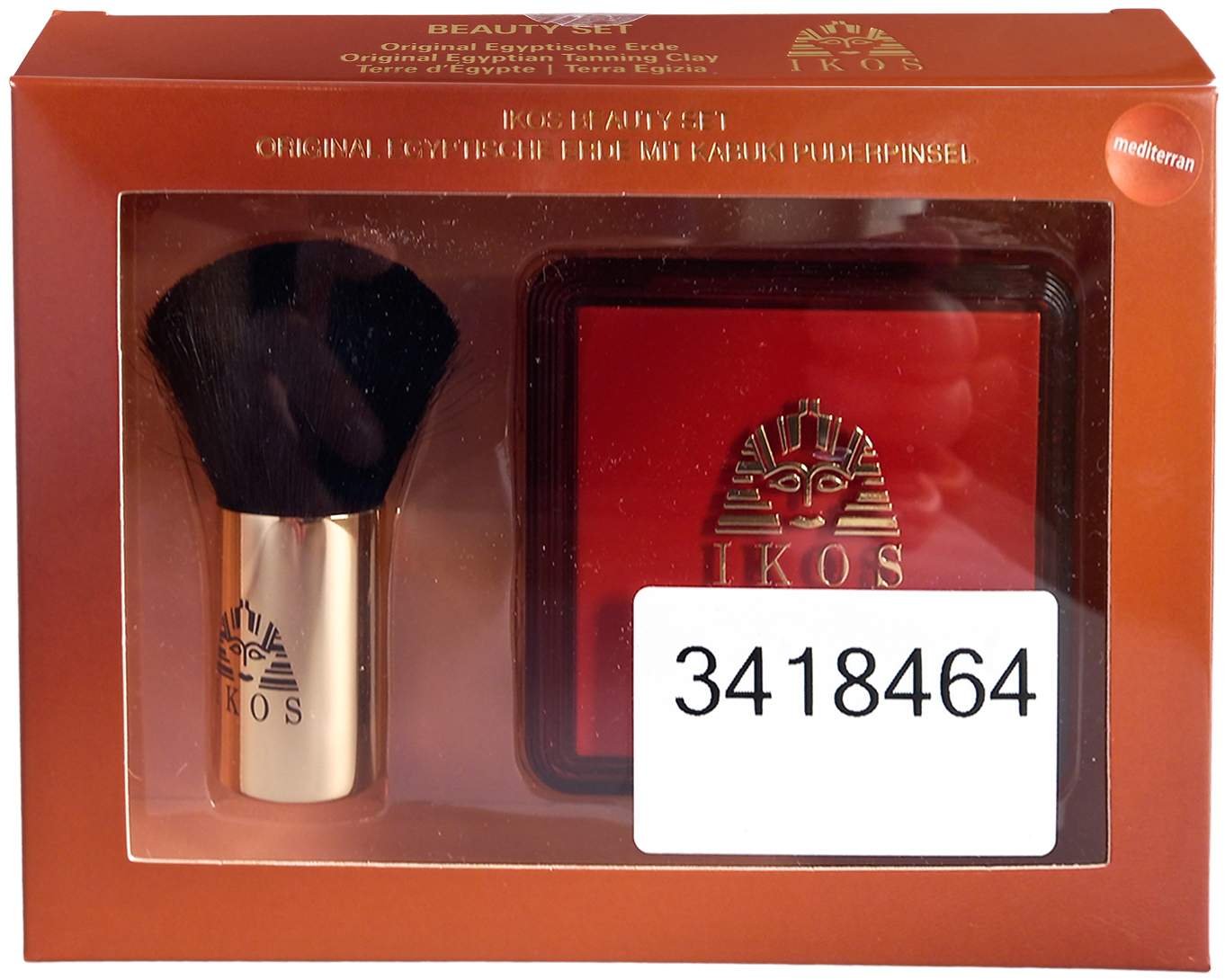 Ikos Egyptische Erde Set m.Pinsel7 g,  mediterran
