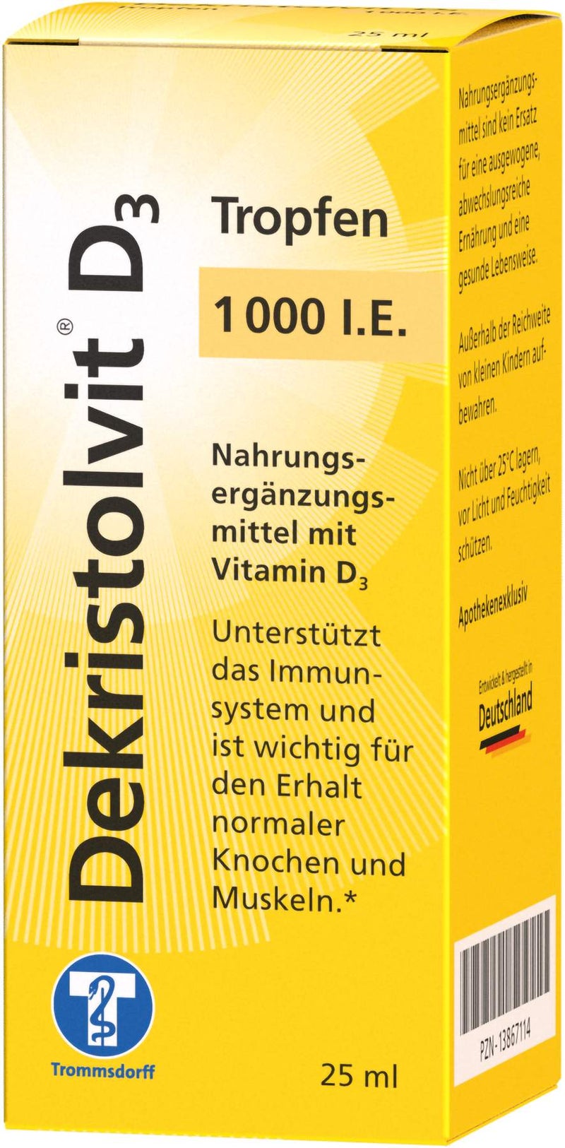 Dekristolvit D3 1.000 I.E. 25 ml Tropfen