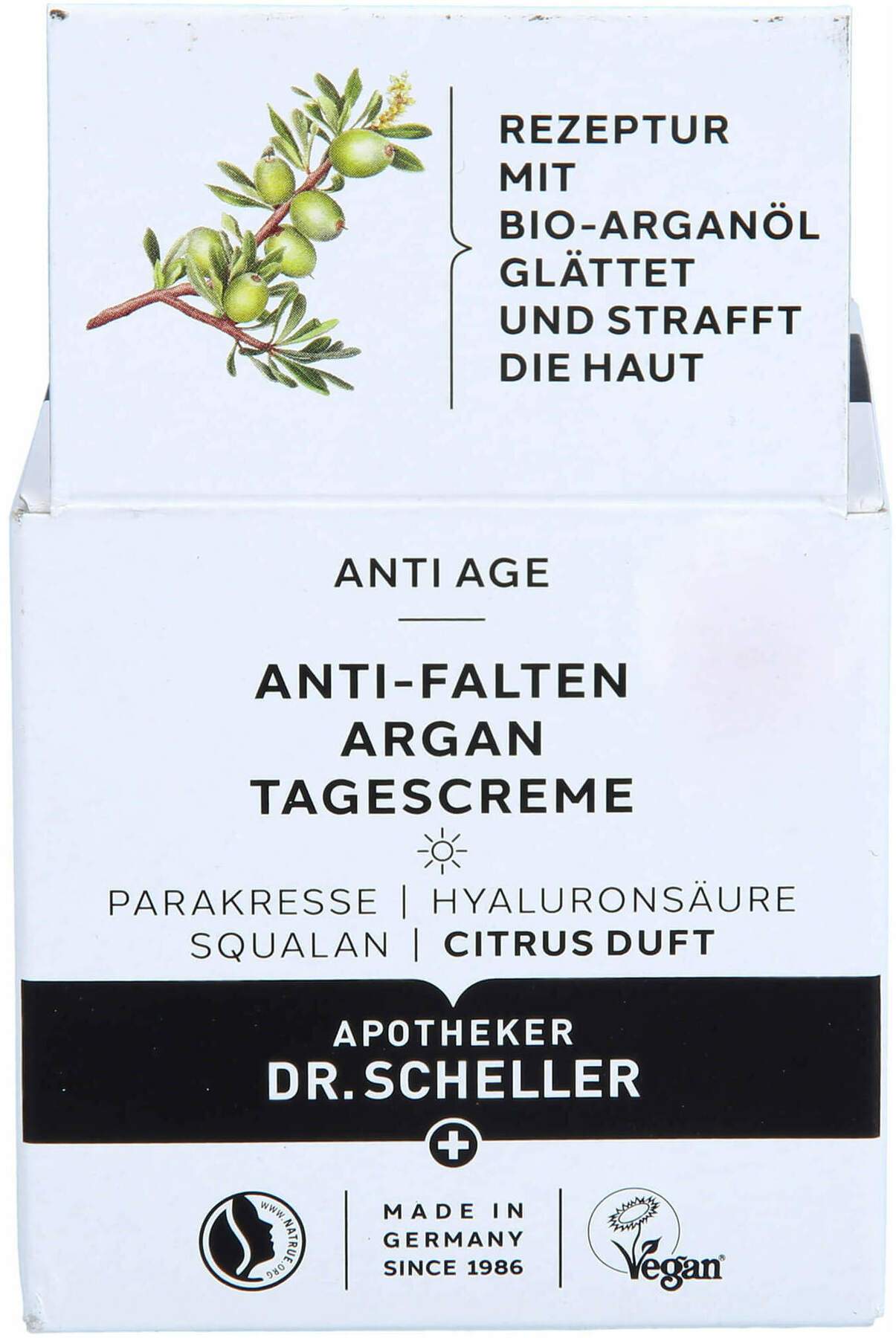 Dr Scheller Anti-Falten Argan Tagespflege  50ml