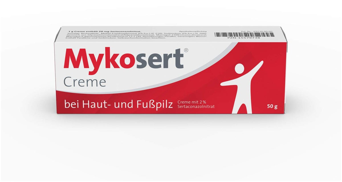 Mykosert Creme bei Haut & Fusspilz 50 G
