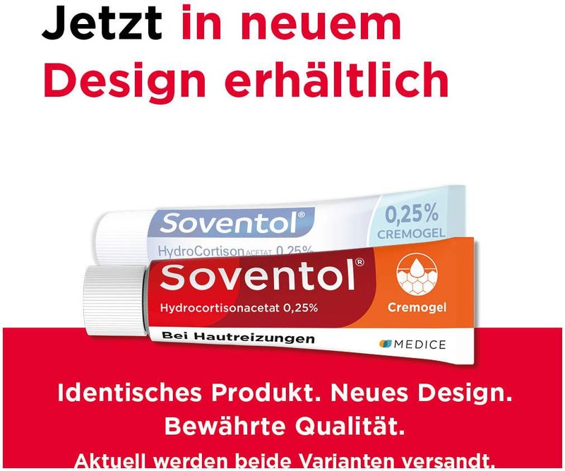 Soventol HydroCortisonAcetat 0,25% 20 g Creme