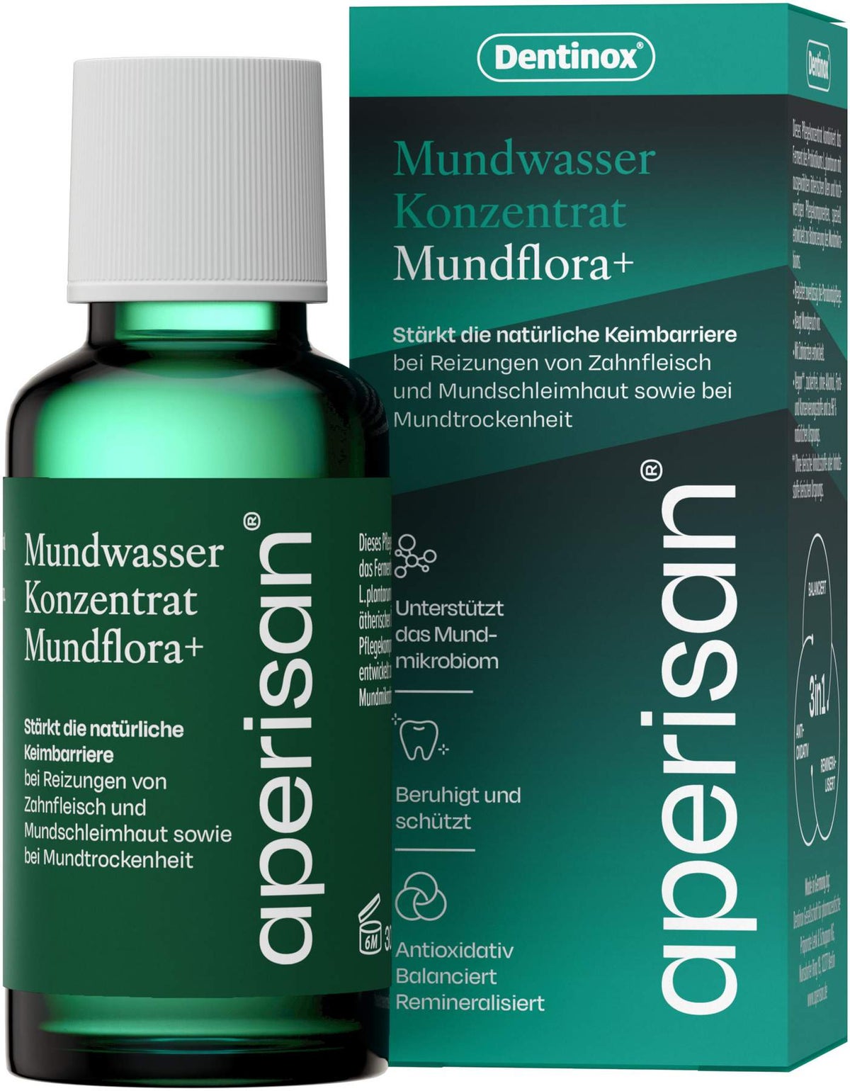 Aperisan Mundwasser Konzentrat Mundflora+ 30 ml