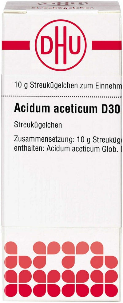 Dhu Acidum Aceticum D30 Globuli 10 G