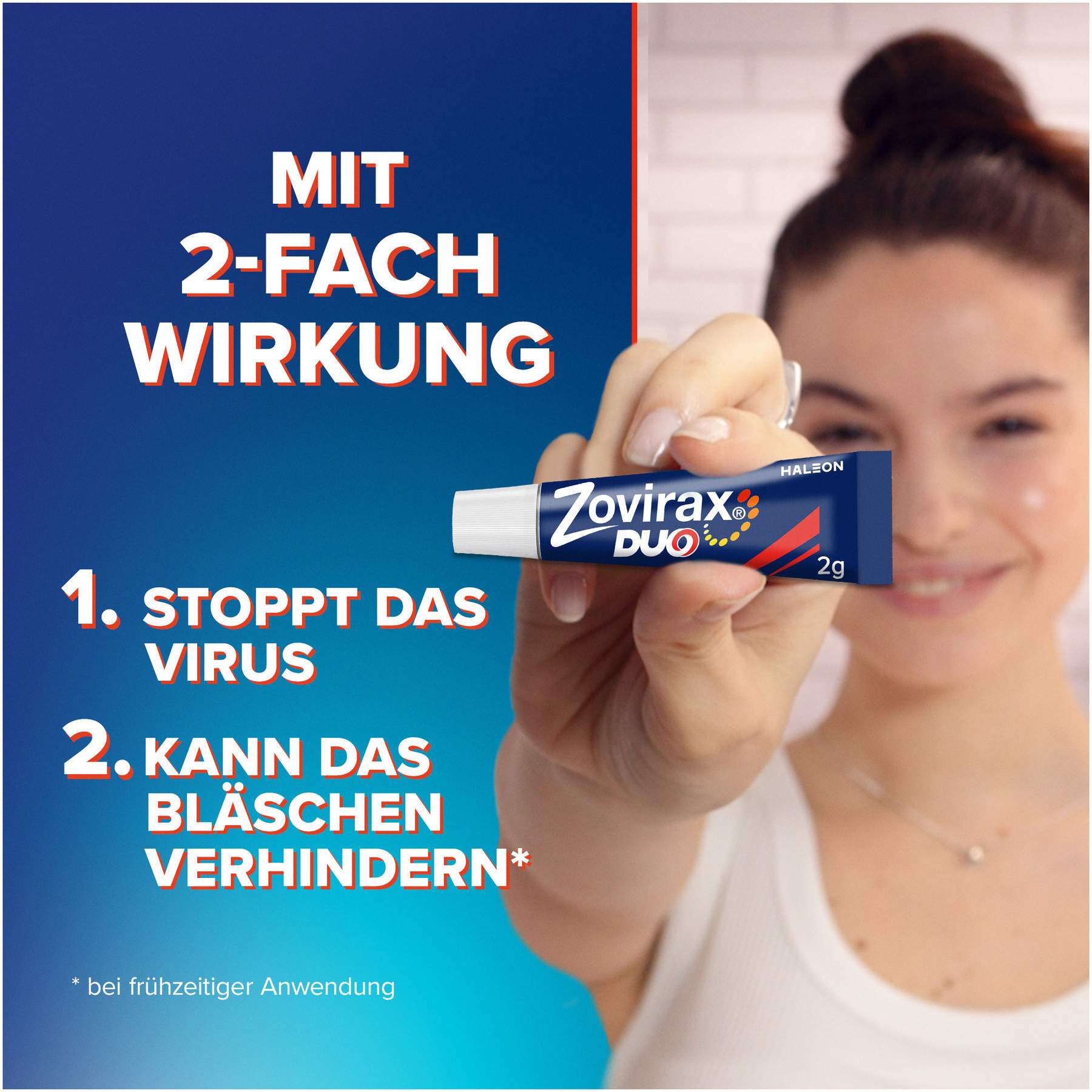 Zovirax Duo 50 mg je g und 10 mg je g 2 g Creme