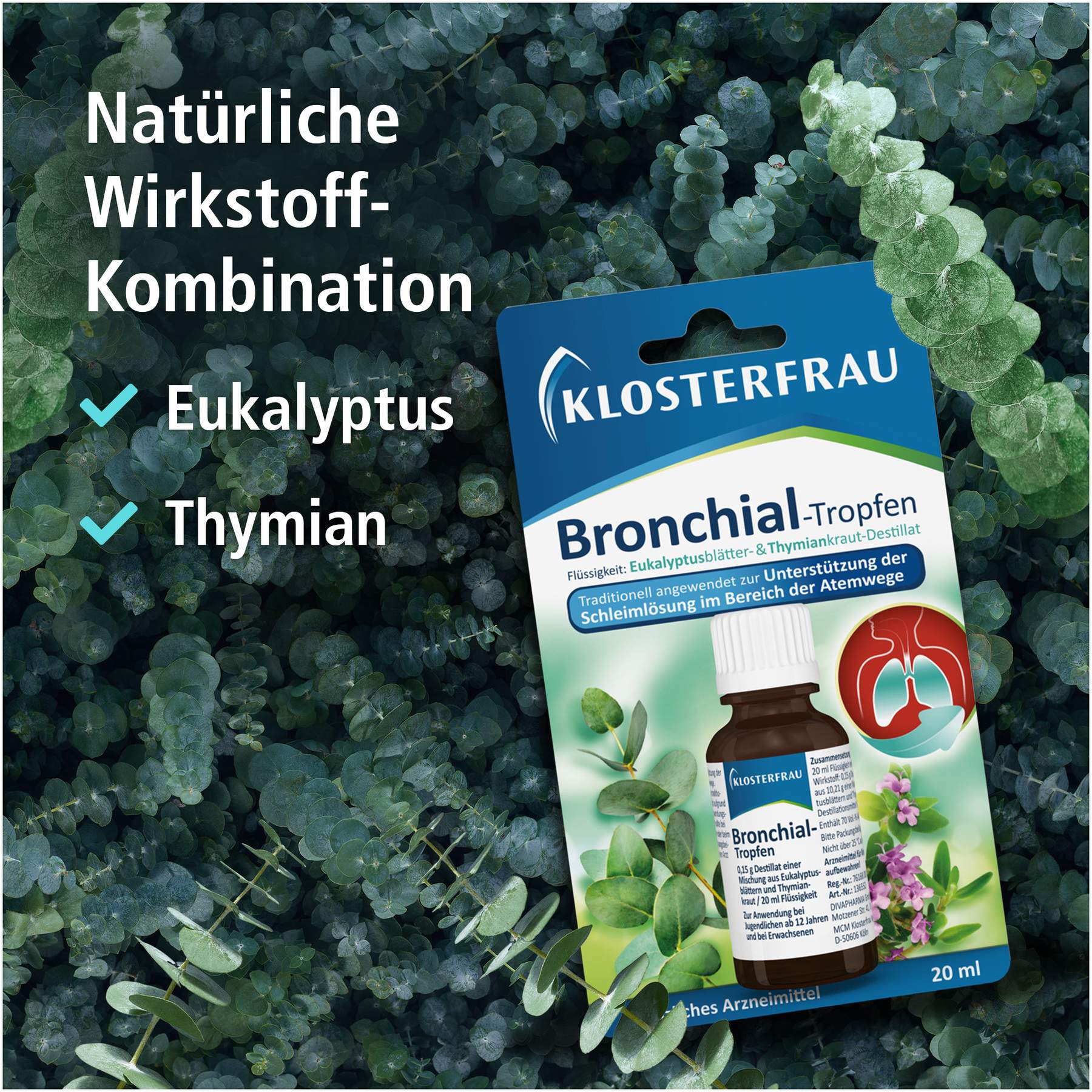 Klosterfrau Bronchialtropfen 20 ml