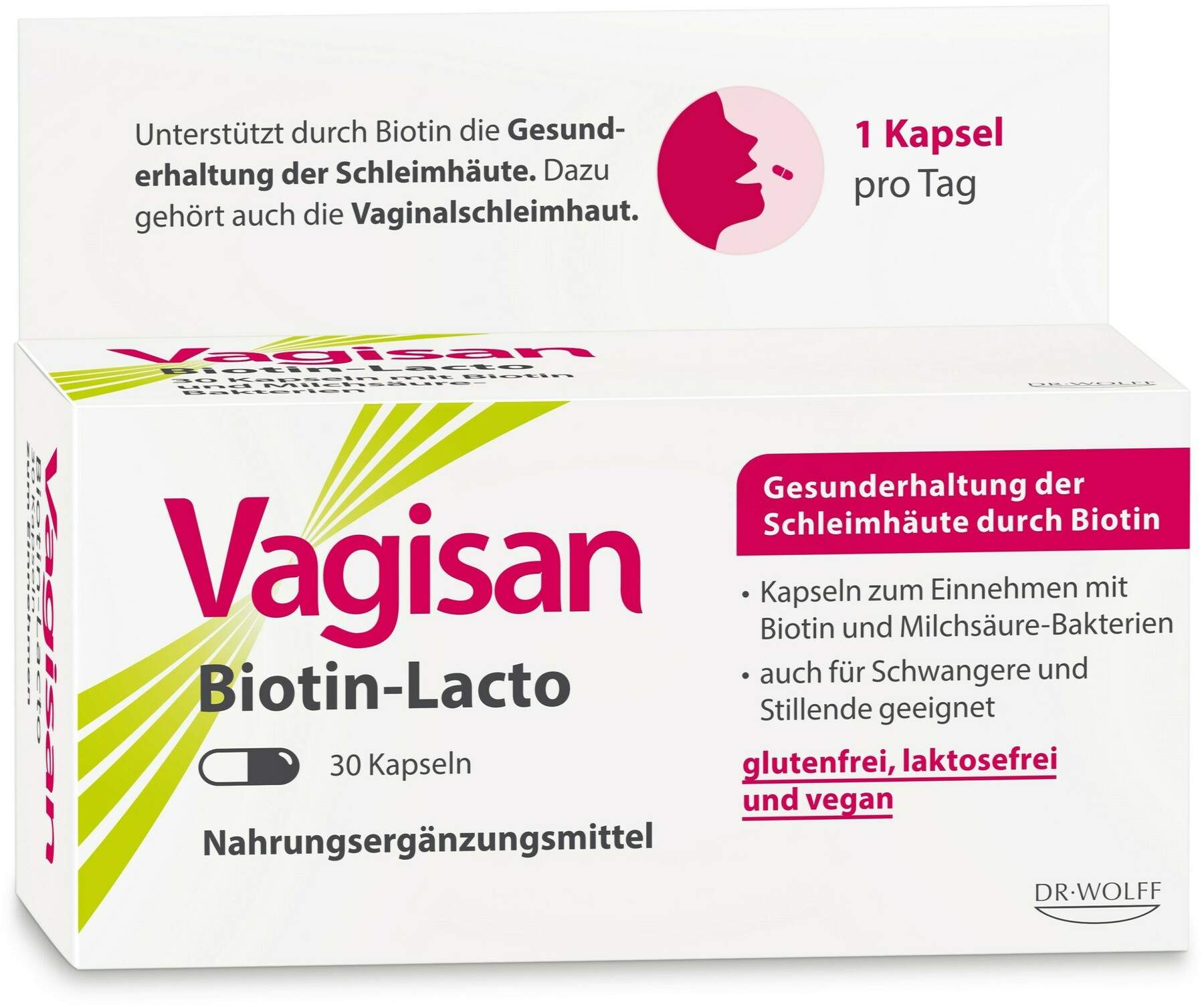 Vagisan Biotin - Lacto 30 Kapseln