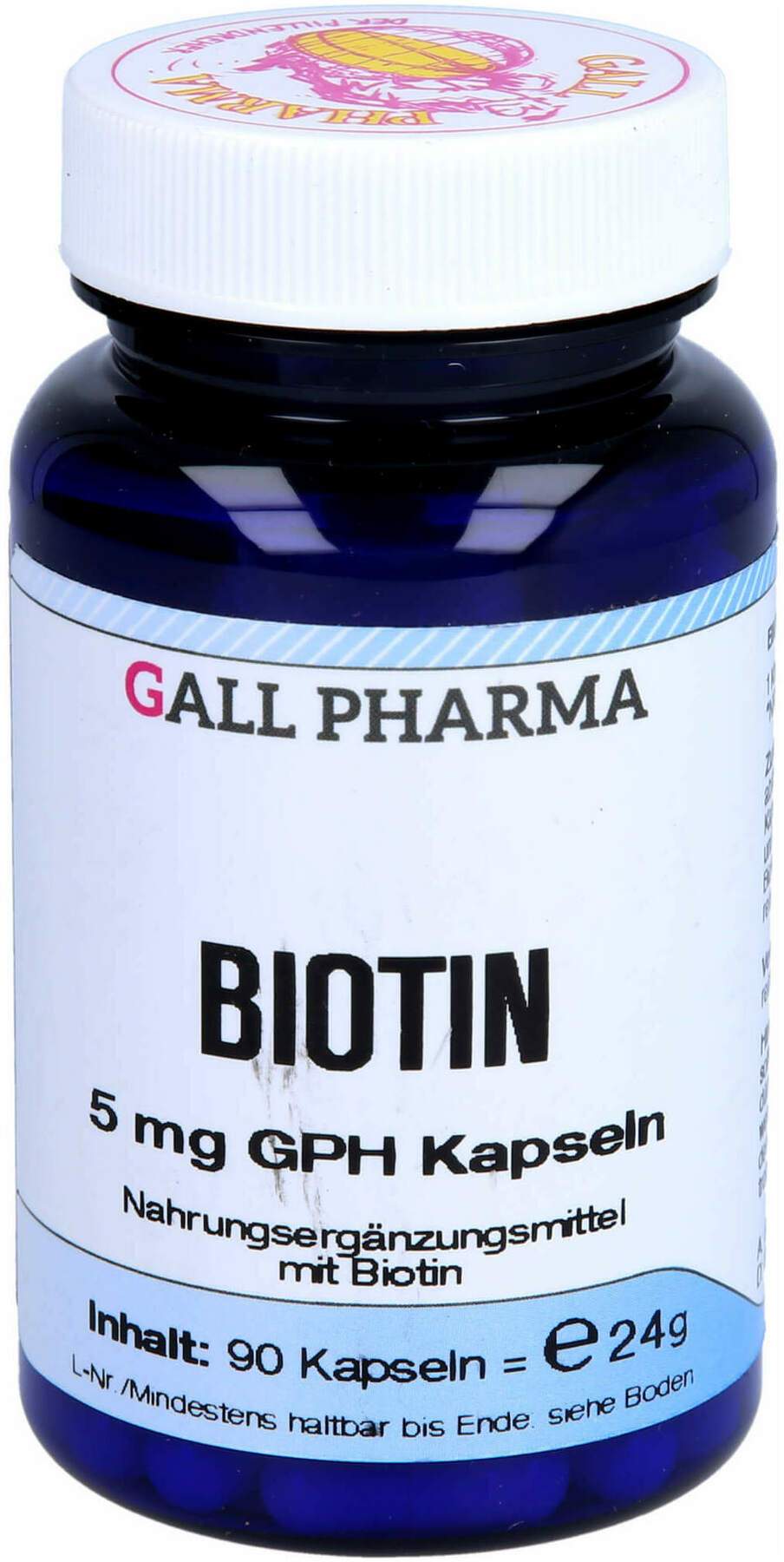 Biotin 5 mg Gph 90 Kapseln