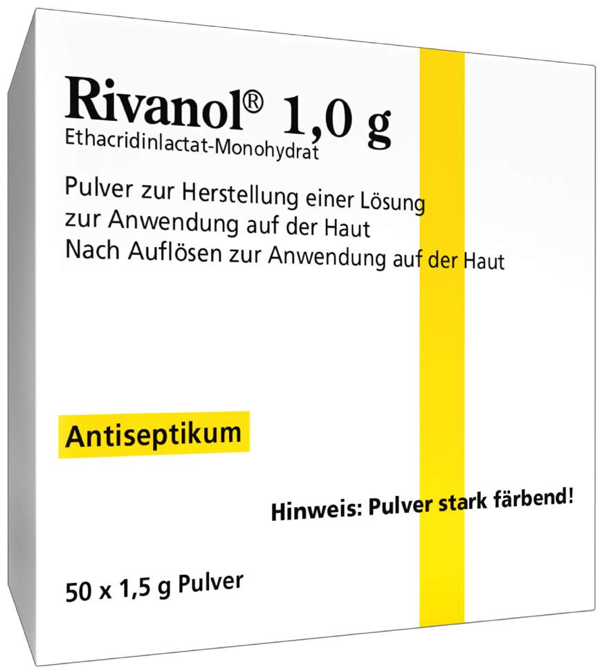 Rivanol 1,0 G Pulver 50 Stück