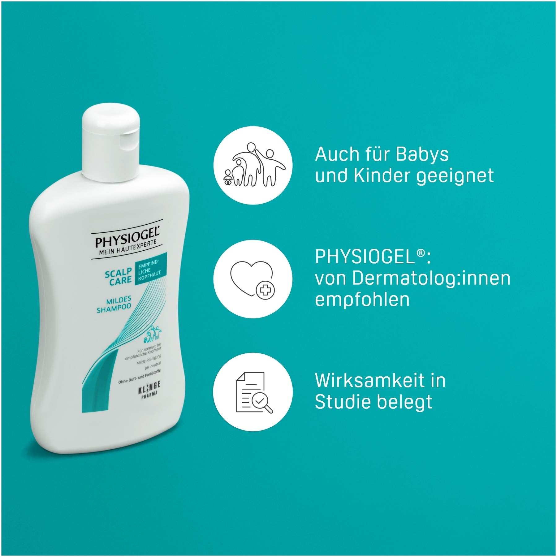 Physiogel Scalp Care Mildes Shampoo 250 ml