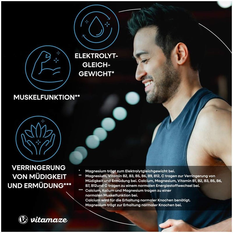 Elektrolyte Plus Vitamin C+b-Vitamine Zitrone 25 X 9 G Pulver