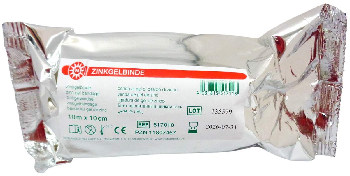 Zinkgelbinde 10 Cmx10 M