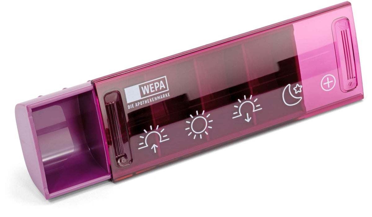 WEPA Tagesbox Farbig Sortiert-Piktogramme