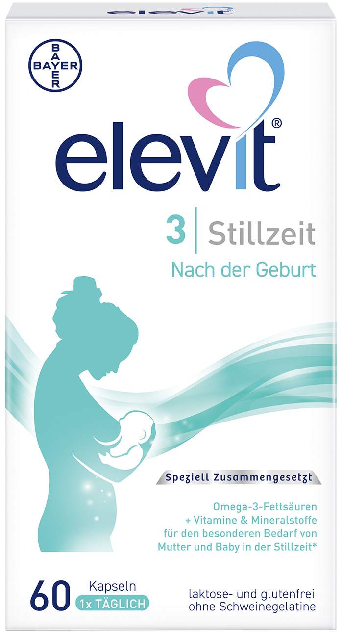 Elevit 3 Stillzeit 60 Weichkapseln