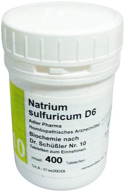 Biochemie Adler 10 Natrium Sulfuricum D6 400 Tabletten