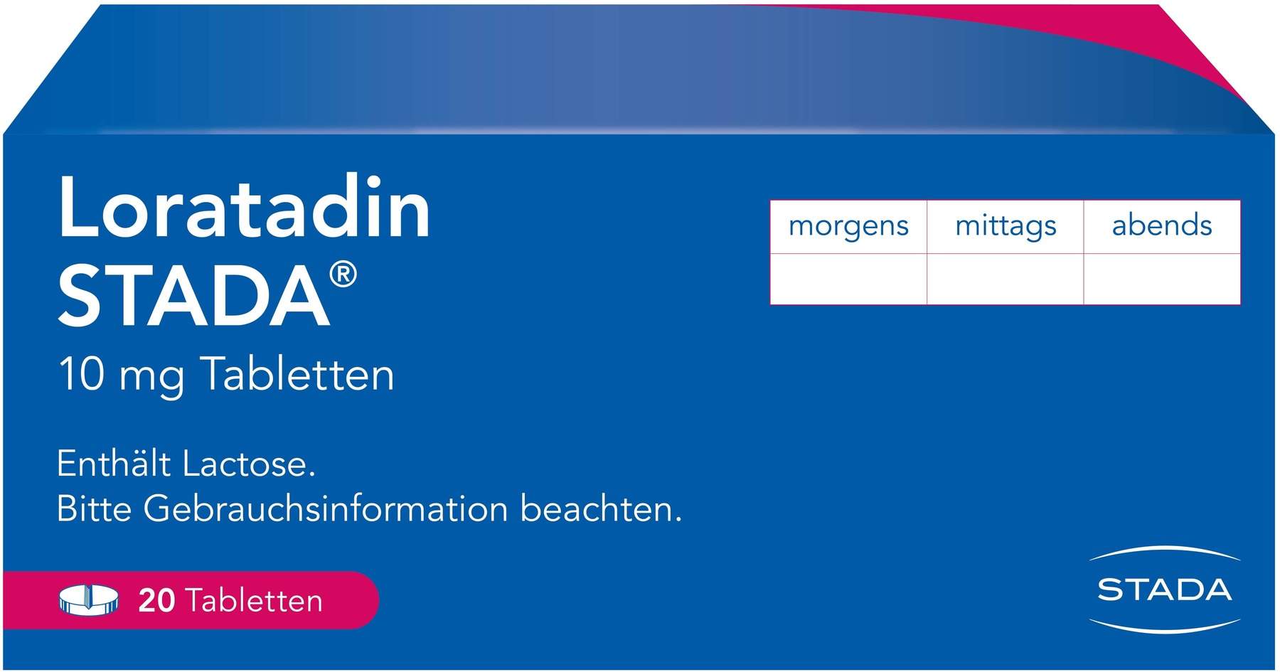 Loratadin Stada 10 mg 20 Tabletten