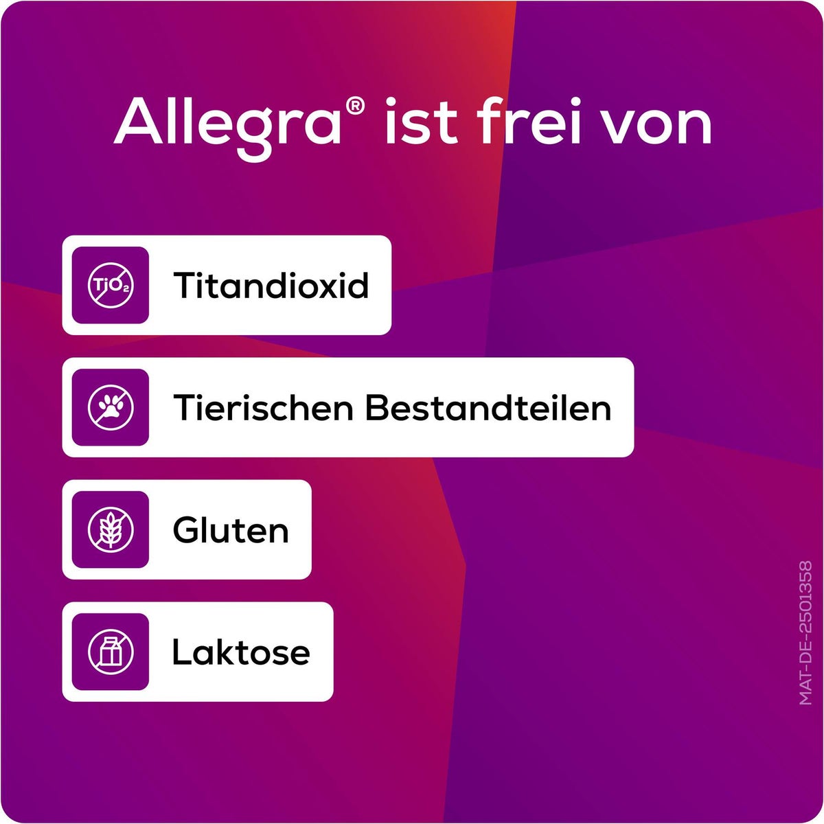 Allegra Allergietabletten 20 mg 6 Schmelztabletten
