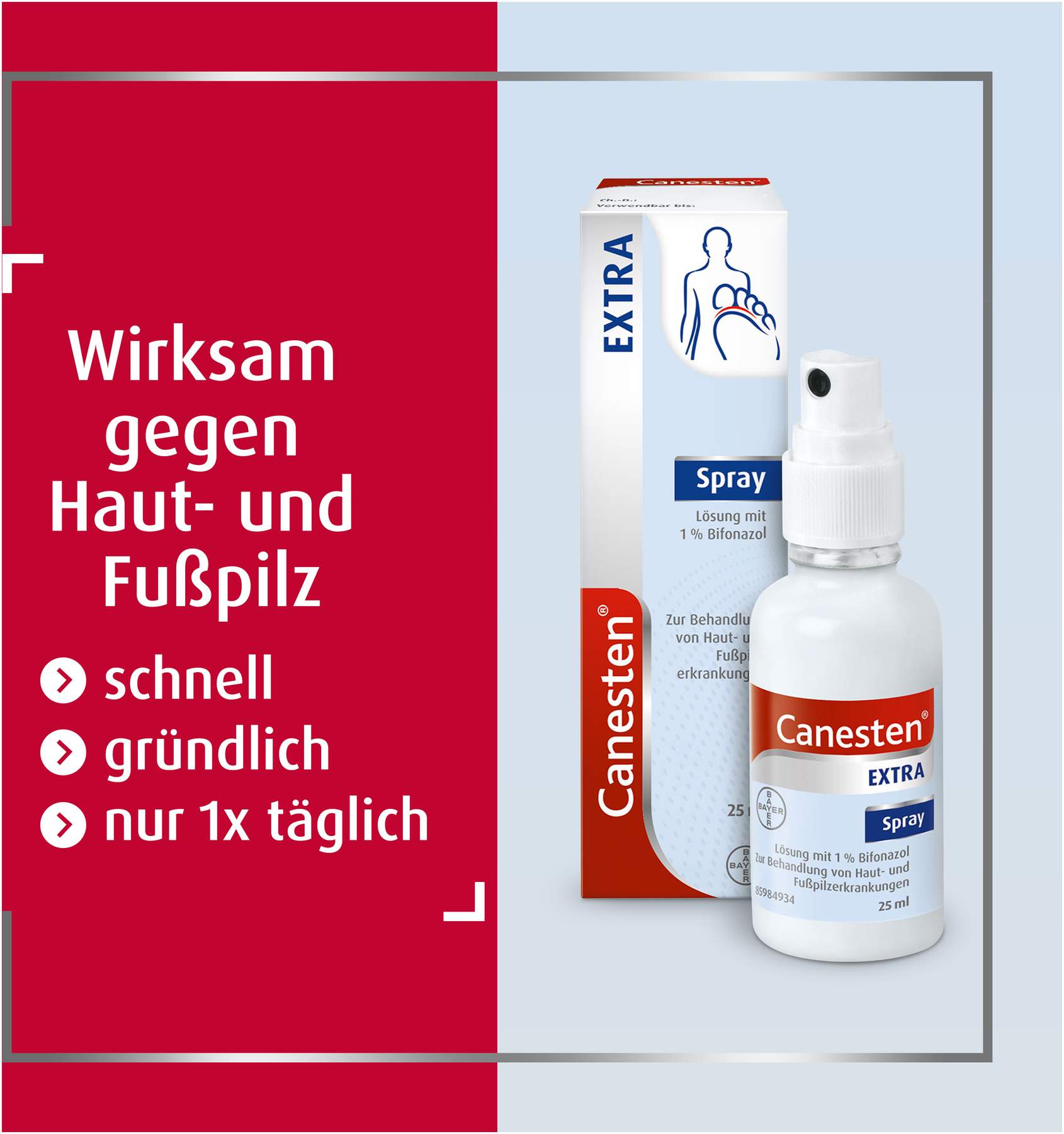 Canesten Extra Spray 25 ml Spray