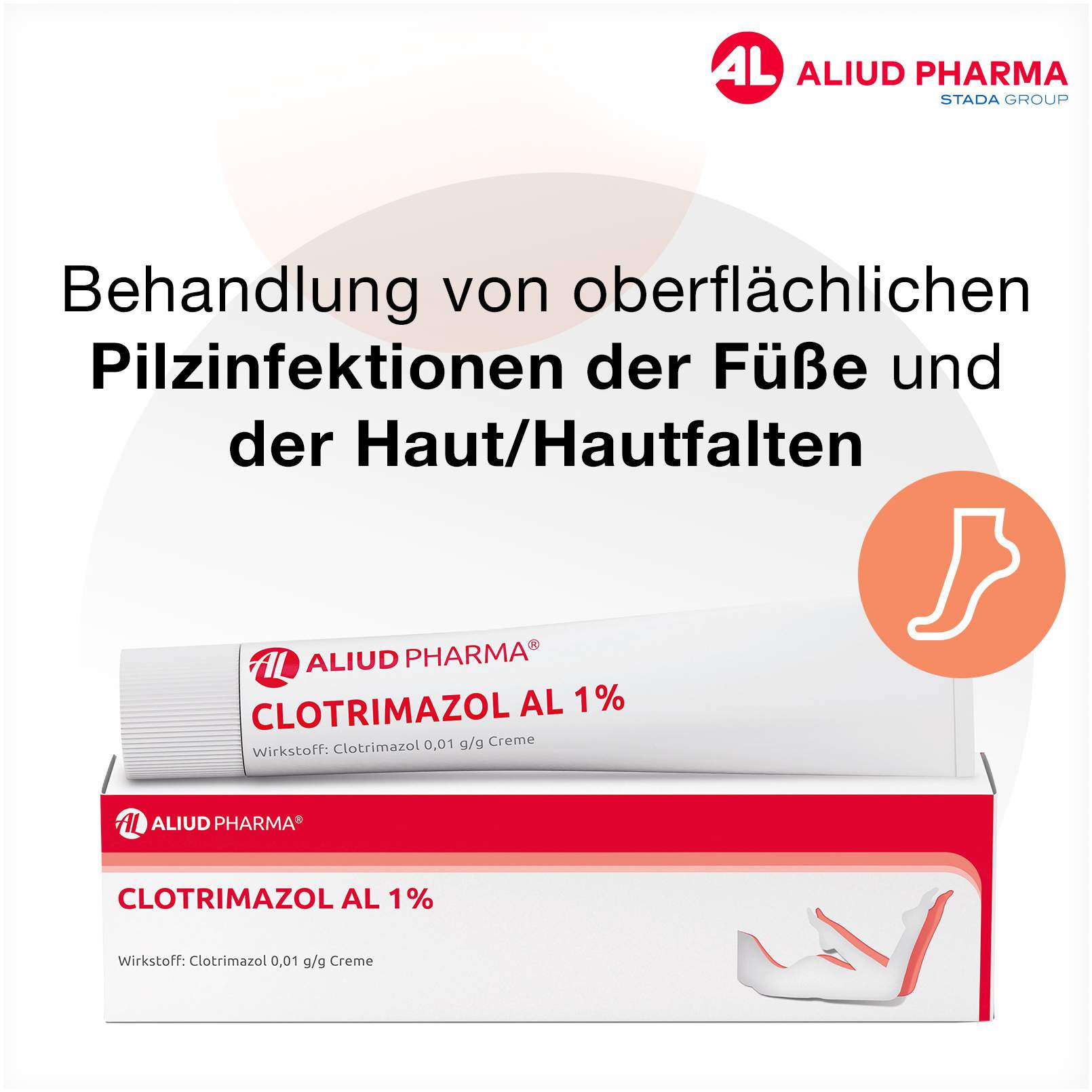 Clotrimazol AL 1% 50 g Creme