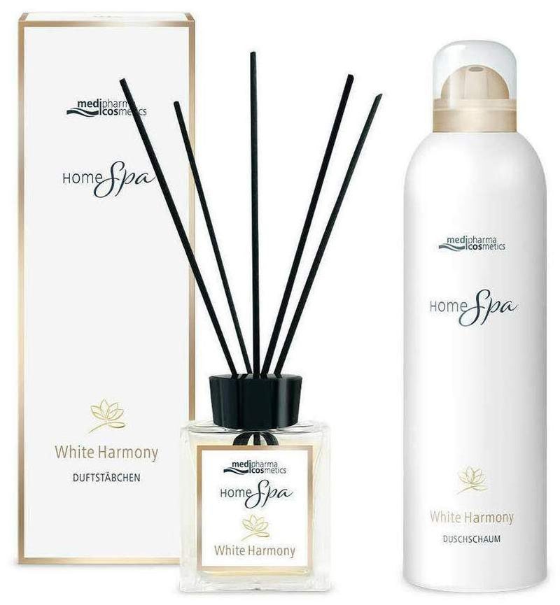 medipharma cosmetics Home Spa White Harmony Raumduft 100 ml + Duschschaum 200 ml