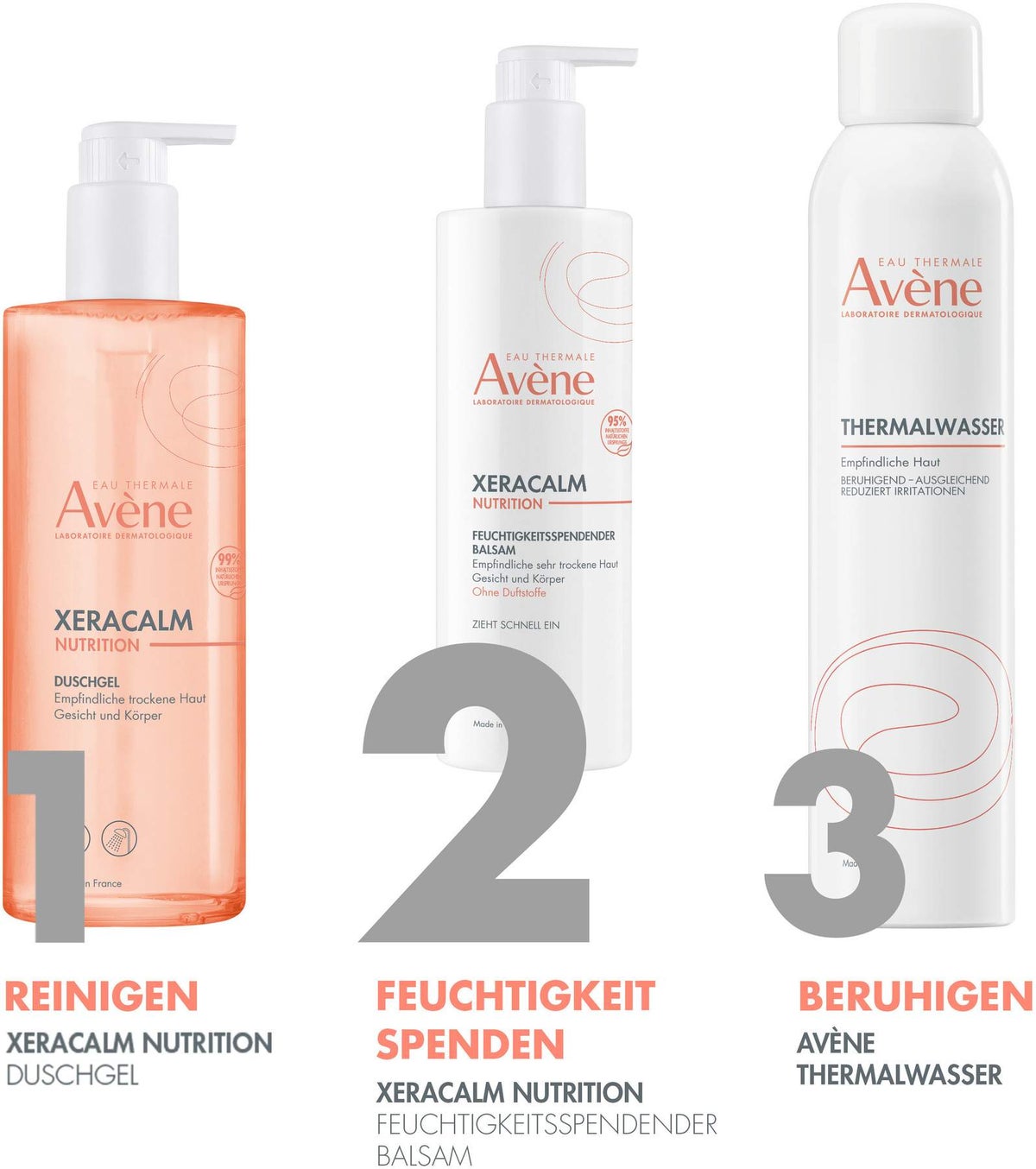 Avene XeraCalm Nutrition feuchtigkeitsspendender Balsam 400 ml