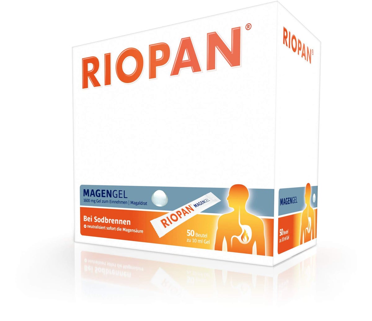 Riopan Magen Gel Stick - Pack 50 x 10 ml
