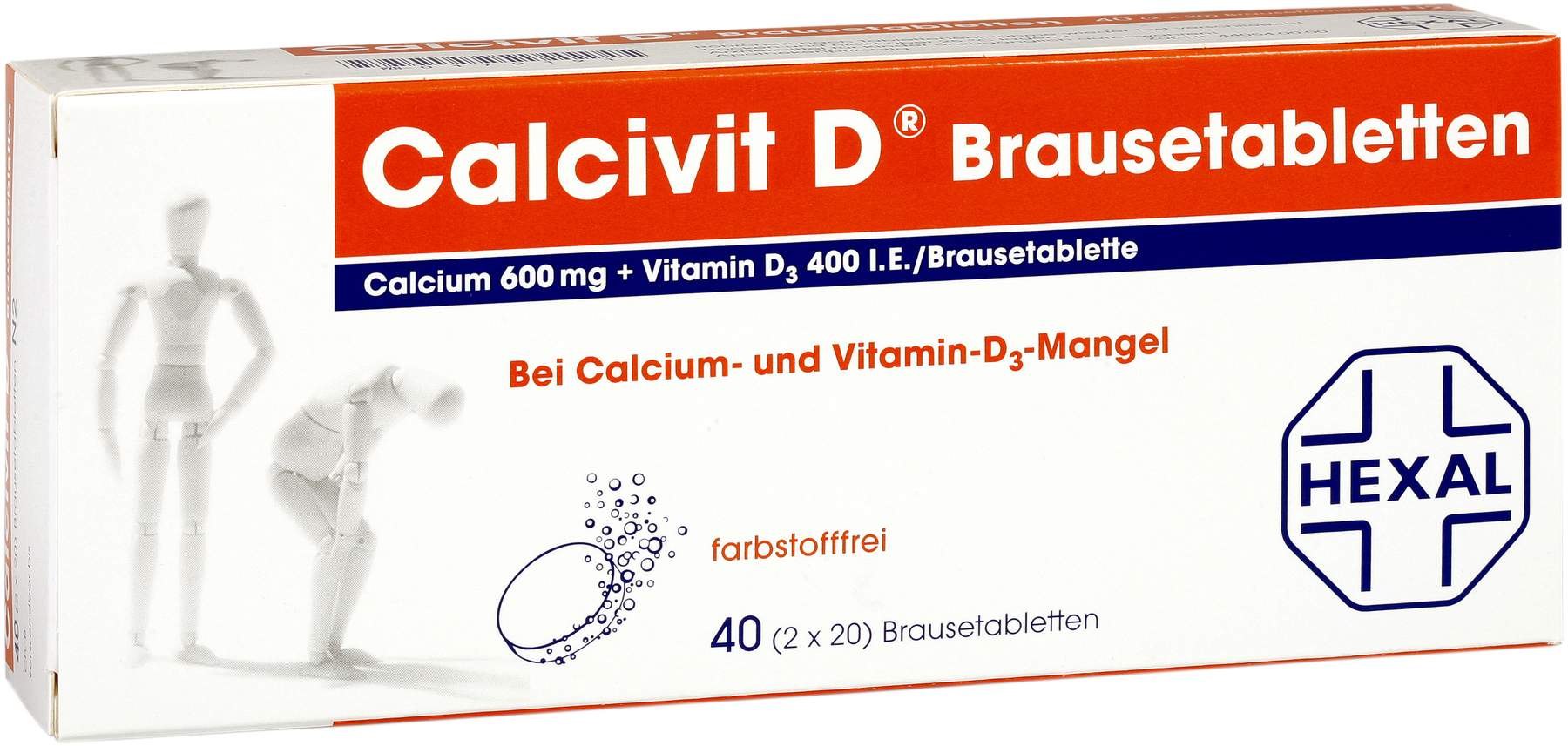 Calcivit D 40 Brausetabletten