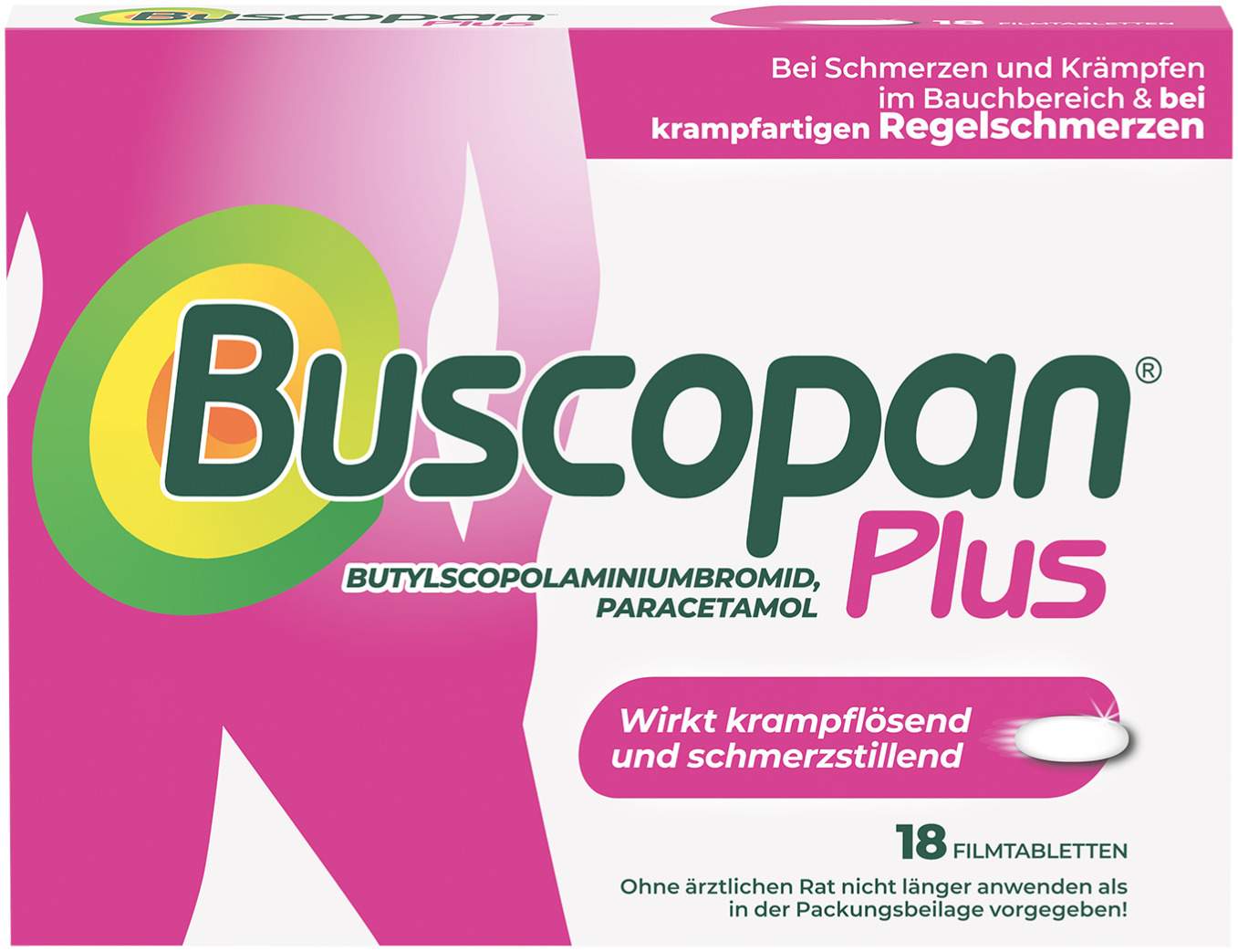 Buscopan Plus 18 Filmtabletten