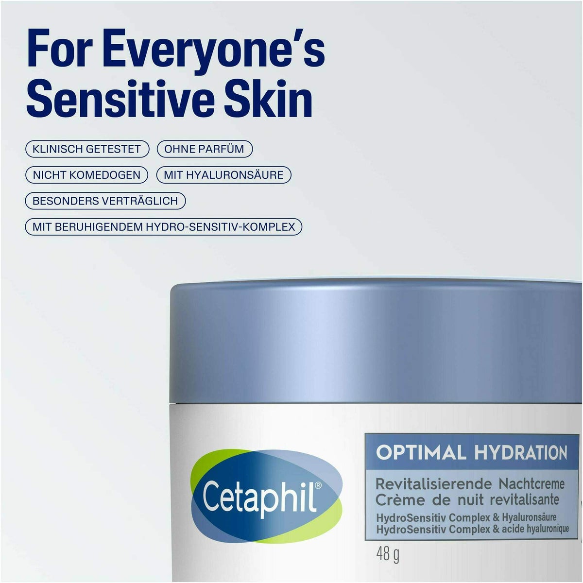 Cetaphil Optimal Hydration Revitalisierende Nachtpflege 48 g